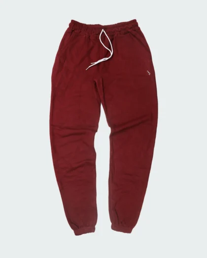 Cura Burgundy Fleece Joggers
