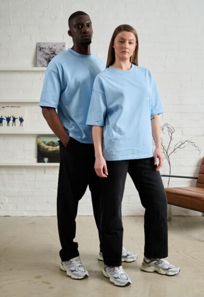 BV Boxy Tee - Sky Blue