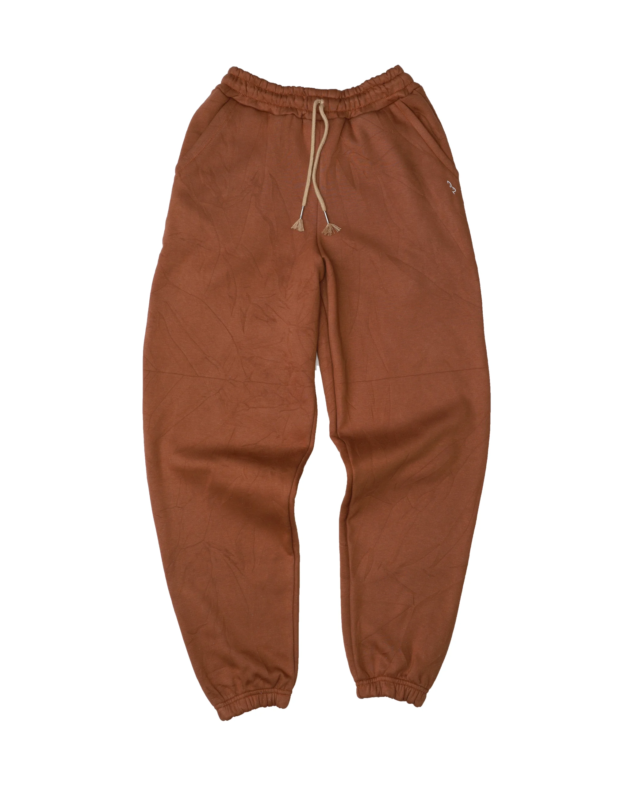 Cura Brown Fleece Joggers